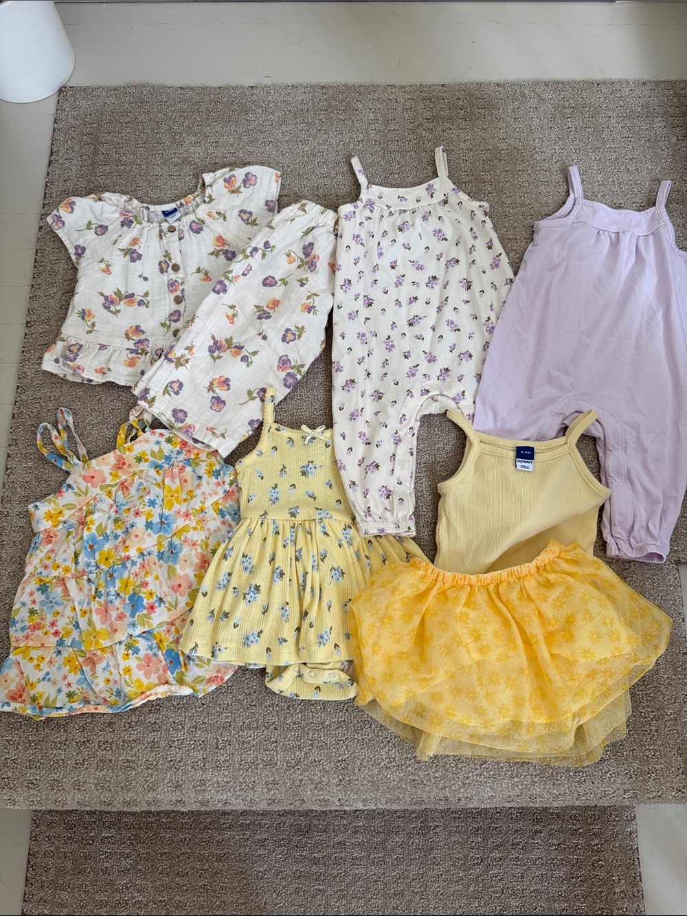 Old Navy Floral Baby Girl Outfits